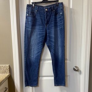 American Eagle Outfitters Women's Blue Boyfriend Jeans